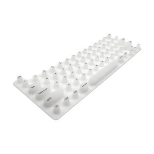 Cover protettiva per tastiera antistatica con pelle bianca antistatica per tastiera per Notebook - Product Image 2