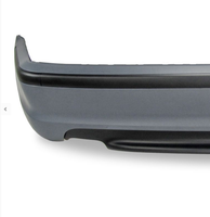 Bumper Belakang Gaya M-Tech M Sport untuk BMW E46 Seri 3 Sedan 1998-2005 PP Plastik Body Kit Diffuser Mobil