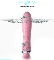 360° Rotierender Stoßdildo G-Punkt und Klitoris-Stimulator für Frauen 10-Gang Wiederaufladbarer Umweltfreundlicher Silikon-Vibrator Geräuschpegel <50dB