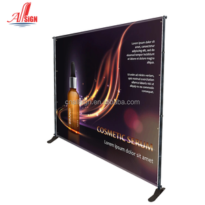Support de bannière rétractable portable en gros pour fond de télévision au marché américain - Product Image 1