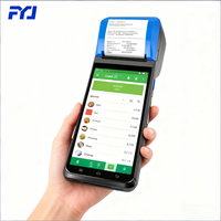 Imprimante de reçus thermique F1-55 personnalisée 58mm POS Barcode Scan 6400mAh Grande batterie Lecteur NFC Smart Mobile Pos