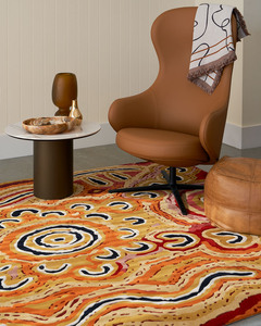 Tapis faits main de luxe en laine de Nouvelle-Zélande avec une texture décorative moderne pour les projets de design d'intérieur - Product Image 4
