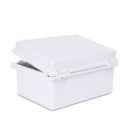 Nouveaux produits B&J, boîtes de jonction étanches pour extérieur avec couvercle à charnières, loquet en acier inoxydable, IP68, ABS, 270X370X150, UL94-V0
