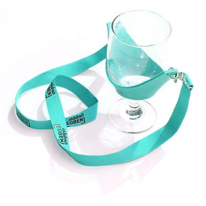 Wholesale Factory Price Wine Glass Holder Printed Lanyard with Custom Printing logo for Party - Product Image 5