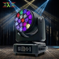 19 X 15W LED RGBW Moving Head Farbwechselnde Lichter für DJ Clubs Konzerte Hochzeiten & Kirchenveranstaltungen