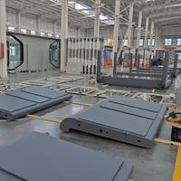Parada de Autobús Solar de Lujo con Sala de Vidrio Templado y Caja de Luz