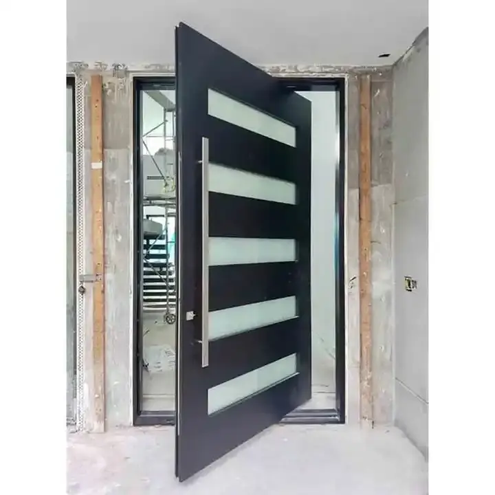 Bulletproof Main Front Entrance Security Steel Door For Commercial Residence House Building For House