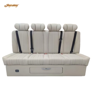 โซฟาเบดไฟฟ้าปรับเอนได้สุดหรูสำหรับรถตู้ไฮเอซ คราฟเตอร์ เมอร์เซเดส สปรินเตอร์ หุ้มหนังพรีเมียม สำหรับตกแต่ง<span class=keywords><strong>ภายใน</strong></span>รถบ้าน - Product Image 5