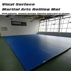 40mm Thickness MMA Rollout Mat Mma Used Wrestling Mats Roll Out Bjj Mats Cheap Martial Arts Tatami For Judo