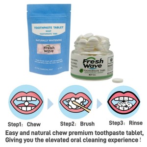 Paquete personalizado, juego de 1 mes, fabricante de <span class=keywords><strong>pastillas</strong></span> de pasta dental <span class=keywords><strong>Natural</strong></span> - Product Image 6