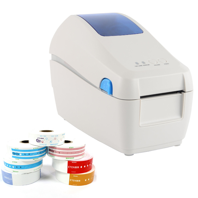 Event Wristband Color Thermal Wristbands Games Zebra Paper Bracelet Printer