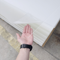 Découpe laser personnalisée 4x8ft feuille acrylique pour plexiglas gravure feuille plastique 2mm 3mm épaisseur feuilles de polystyrène