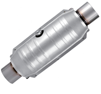 Usine 2.5 pouces convertisseur de catalyseur à trois voies catalytique OBD EURO 3/4/5 convertisseur catalytique universel d'échappement de voiture