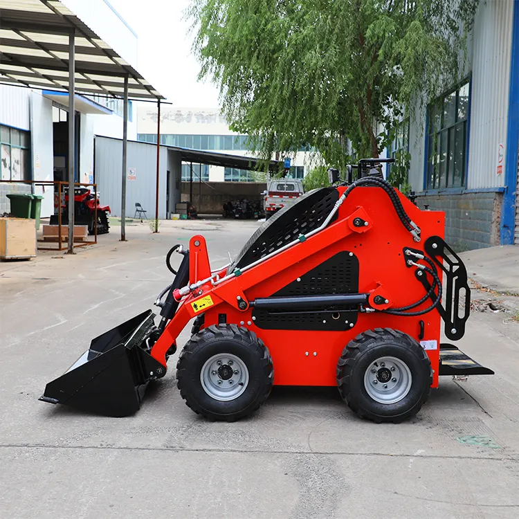 Wholesale price SOAO brand cheap track kubota electric standing mini skid steer loader for sale