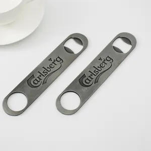 Customized high quality various shapes stainless steel engraving beer bottle opener