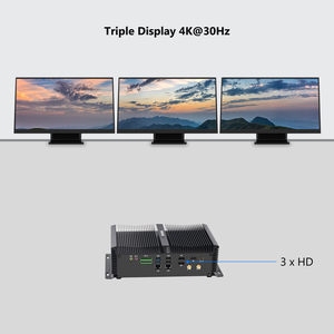 KINGDEL Powerful Industrial Mini <strong>PC</strong> Core i5-10200H/10300H 16GB DDR4 RAM 512GB NVMe SSD 4K 4096x2304 3xHD 6xCOM - Product Image 5