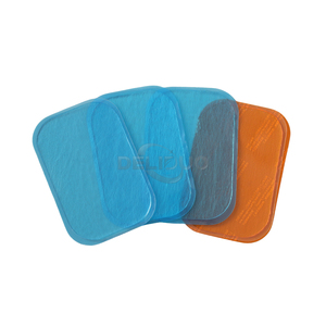 Électrodes de remplacement en hydrogel pour masseur abdominal EMS, autocollantes, non tissées, accessoires de remplacement pour stimulateur abdominal - Product Image 1