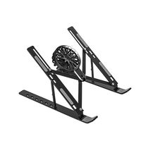Support pliable pour ordinateur portable et tablette avec ventilateur, en métal réglable – Vente en gros usine