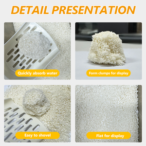 Litière pour chat écologique en cassava et tofu, agglomération rapide, contrôle des odeurs, sans poussière, fournitures pour animaux <span class=keywords><strong>de</strong></span> compagnie en vrac - Product Image 2