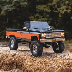 Nouveau modèle de voiture RC tout-terrain classique rétro FCX18 1:18 K10 Pickup Truck, officiellement autorisé, RTR, en métal, 2 canaux - Product Image 5