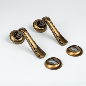 Bán buôn Hợp kim kẽm sang trọng cổ điển phong cách Châu Âu cửa gỗ LEVER xử lý chất lượng cao Cửa xử lý - Product Image 6