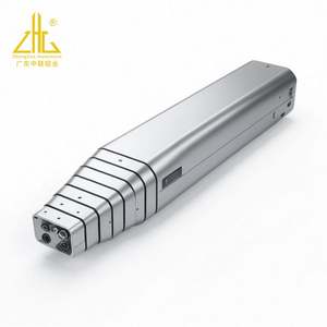 6063 T6 tubos de alumínio telescópicos extensíveis para componentes robóticos, com desenho flexível, diversas aplicações anodizadas - Product Image 1