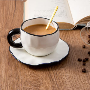 Taza de agua creativa <span class=keywords><strong>para</strong></span> el hogar, taza de café <span class=keywords><strong>para</strong></span> <span class=keywords><strong>desayuno</strong></span> <span class=keywords><strong>para</strong></span> parejas, Taza de cerámica - Product Image 1
