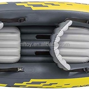 <b>Inflatable</b> Kayak 2-person Paddle Charge Canoe <b>Inflatable</b> Rowing Boat Fishing Boat Double <b>Dinghy</b> - Product Image 2