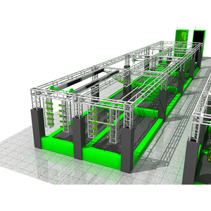 Tùy chỉnh trong nhà NINJA CHIẾN BINH trẻ em của cấu trúc khóa học trở ngại sân chơi - Product Image 5