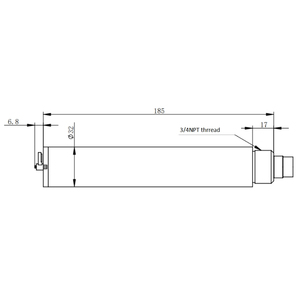Sensor Veinasa-TSS408 de Alta Precisión para Monitoreo de Calidad Industrial en Línea, Medidor de Concentración de Sólidos Suspendidos en Agua - Product Image 2
