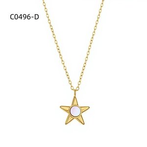 สร้อยคอแฟชั่น DE NACAR C0496 สำหรับผู้หญิง เครื่องประดับคุณภาพสูง - Product Image 2