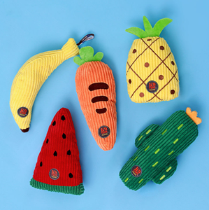 Vegetable and Fruits Series Eco-Friendly Custom Plush <strong>Catnip</strong> Cat Supplies Soothing Funny Pet Chew Cat Toy - Product Image 2