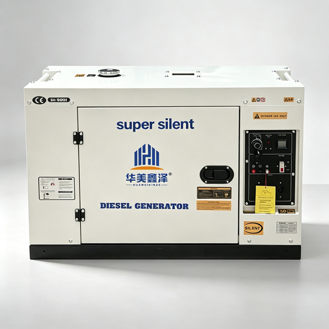 OEM Custom Logo Super Silent Diesel Generator Set Mobile Air Cooled 110V/220V/380V for Farm & Commercial Emergency Backup Power