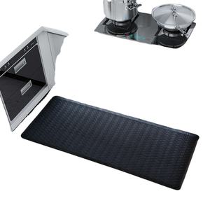 Tapis de cuisine ergonomique anti-fatigue moderne en PU, confortable, antidérapant, imperméable, personnalisé - Product Image 1