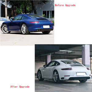 Pièces automobiles OE Style sportif Kit de carrosserie Pare-chocs arrière Diffuseur de feux arrière LED Kit de carrosserie pour <span class=keywords><strong>Porsche</strong></span> 911 991 2012-2019 - Product Image 3