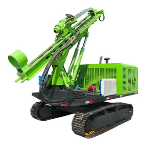 New pile driver for guardrail installation cost hydraulic solar photovoltaic pile driver excavator mounted hydraulic pile drive