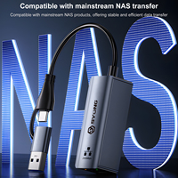 Adaptateur Réseau SYONG 2.5G, Accessoire PC, Boîtier Compact ; Connecteur de Transfert de Données, Convertisseur Ethernet LAN