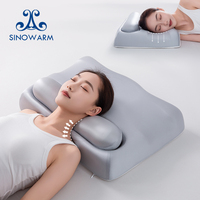 Oreiller cervical ergonomique multifonction 2 en 1 de luxe, sans compression du visage, sommeil profond, mousse à mémoire de forme, oreiller de beauté