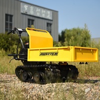 AUSTTER CE-Zertifizierter Mini-Raddumper mit 300 kg Ladekapazität, Raupenantrieb, angepasst