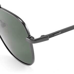 Custom Logo <b>Pilot</b> Sunglasses Full Rim Rectangle Metal Frame UV400 Protection Unisex Outdoor Use - Product Image 6
