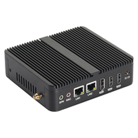 Mini PC J6412 de Cuatro Núcleos, 8 GB de RAM DDR4, SSD M.2 de 512 GB, WiFi 2.4/5.0G, Bluetooth 4.0, VGA, Compatible con 3 Pantallas, Ordenador Industrial sin Ventilador