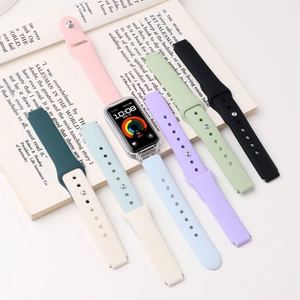 BEEFLYPOWER Best <strong>Price</strong> clear PC Case with Strap Silicone Sports Integrated Watch <strong>Band</strong> for <strong>Huawei</strong> <strong>Band</strong> 7 <strong>6</strong> for <strong>Huawei</strong> <strong>Band</strong> 8/9/10 - Product Image 1