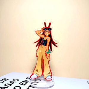 Expositor de acrílico OEM/ODM de doble cara para anime, con personajes de Ivan, Luka, Sua, Hyuna, Till, Mizi, para escritorio, coleccionable. - Product Image 3