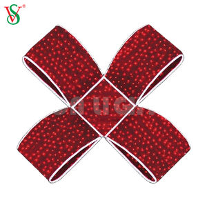 Belle décoration lumineuse en corde à Led avec Motif nœud papillon, coffret cadeau, grande taille, usage extérieur, noël - Product Image 3