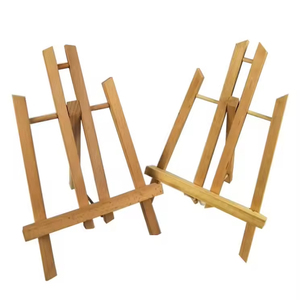 Wholesale Adjustable 100% Solid Pine H-Frame Artist Sketch Easel <b>Stand</b> for Painting - Product Image 1