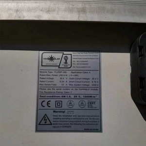 Panel Solar de Polisilicio de 250W 156.75mmx156.75mm Utilizado para Generación de Energía en Exteriores - Product Image 3