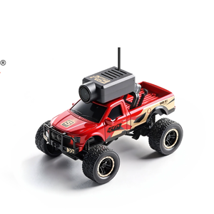 Huvelon - Coche RC Miniatura a Escala <span class=keywords><strong>1</strong></span>/64, 4 Canales, Carrocería de Metal, Tamaño Compacto para Jugar en Interiores, Listo para Usar, Juguete de Pasatiempo - Product Image 6