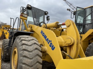 Cargador de ruedas Komatsu WA420 usado cargador frontal de segunda mano original de Japón WA420 WA360 WA600 maquinaria en buen estado en Shanghai - Product Image 2