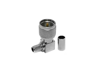 UHF-verbinder rf kupferkabel preis 50ohm rf crimp-verbinder mini uhf stecker für LMR195 RG58 RG142 RG223 RG400 koaxialkabel