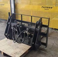 Attache rapide haute résistance Farsee et fourche à palettes pour chargeuses sur pneus XCMG LW200KV SDLG L920H LIUGONG CLG820H de 2 tonnes